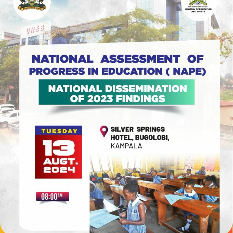 UNEB NAPEreport 2024 dissemination