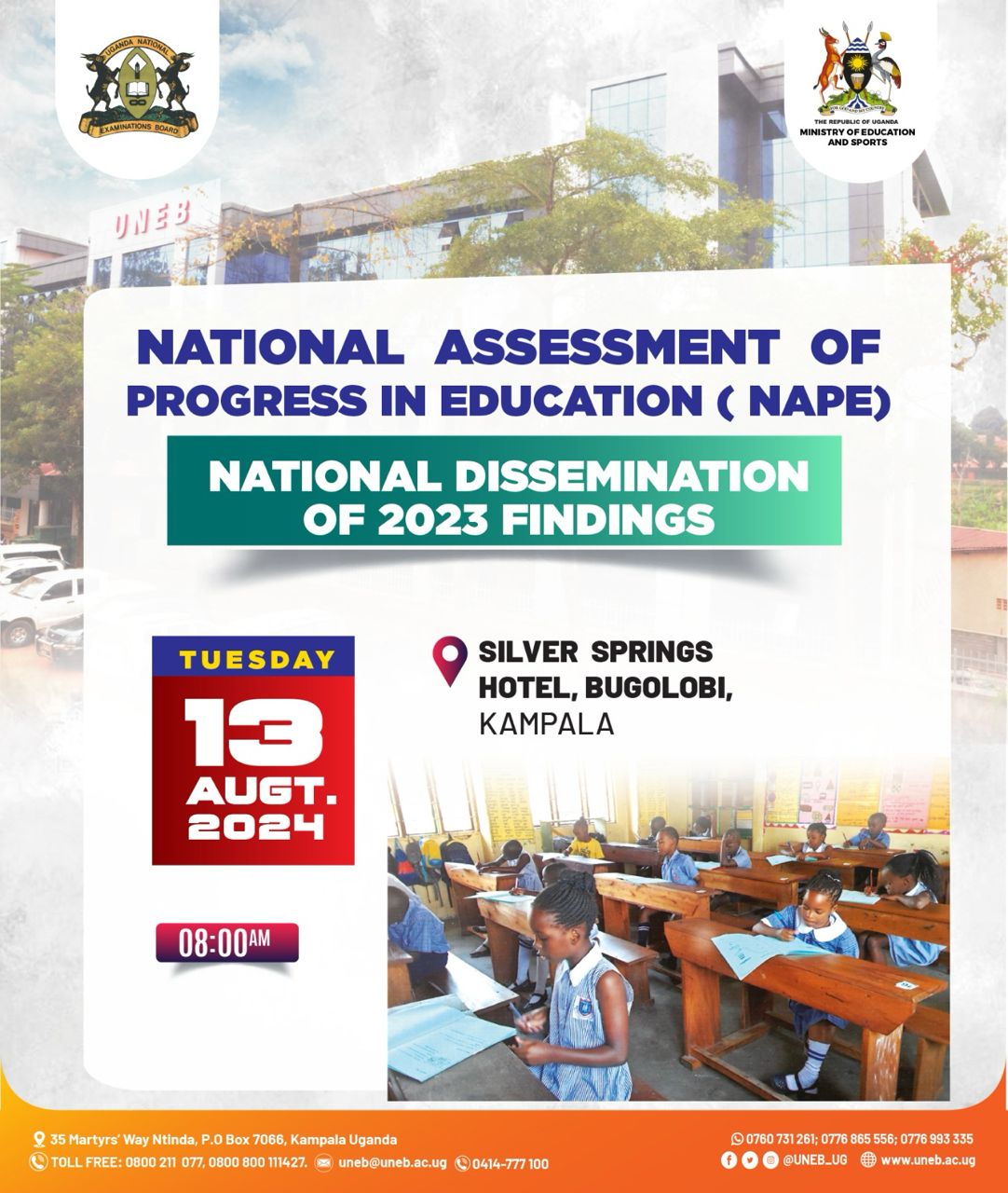 UNEB NAPEreport 2024 dissemination